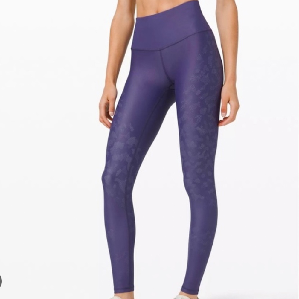 NEW Lululemon Mapped Out High Rise Tight 28" *Camo